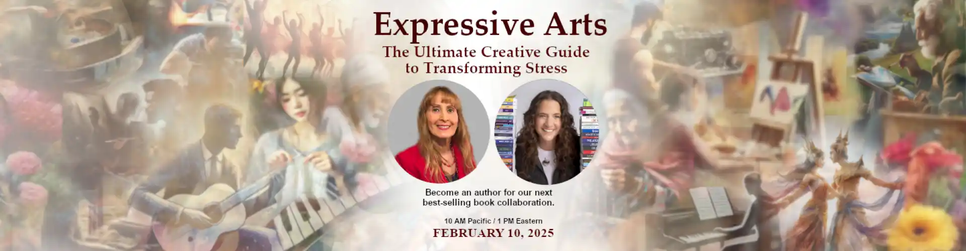 Expressive Arts: The Ultimate  Creative Guide to Transforming Stress - Project Call for Authors 